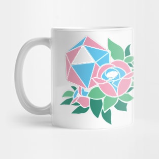 Pretty Poly Rose Trans Pride Mug